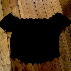 A black Belly shirt